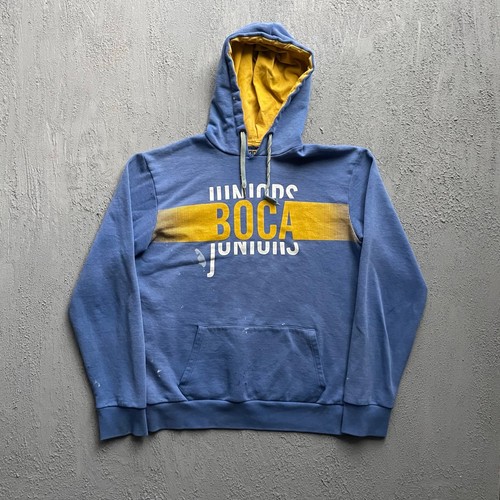 Vintage boca juniors hoodie - vintage,