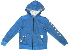 Felpa TOCA BOCA blu scheletro