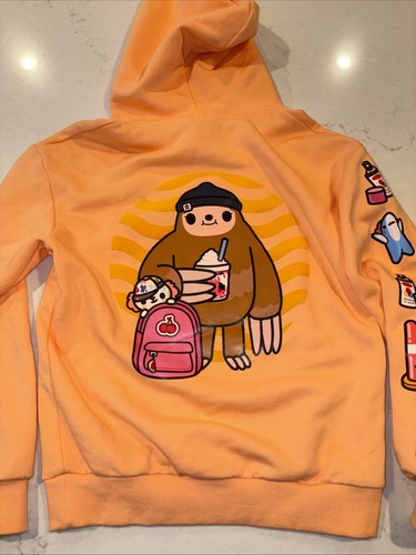 Felpa con cappuccio grafica